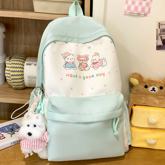Sac à dos unisexe à imprimé personnage ludique 2