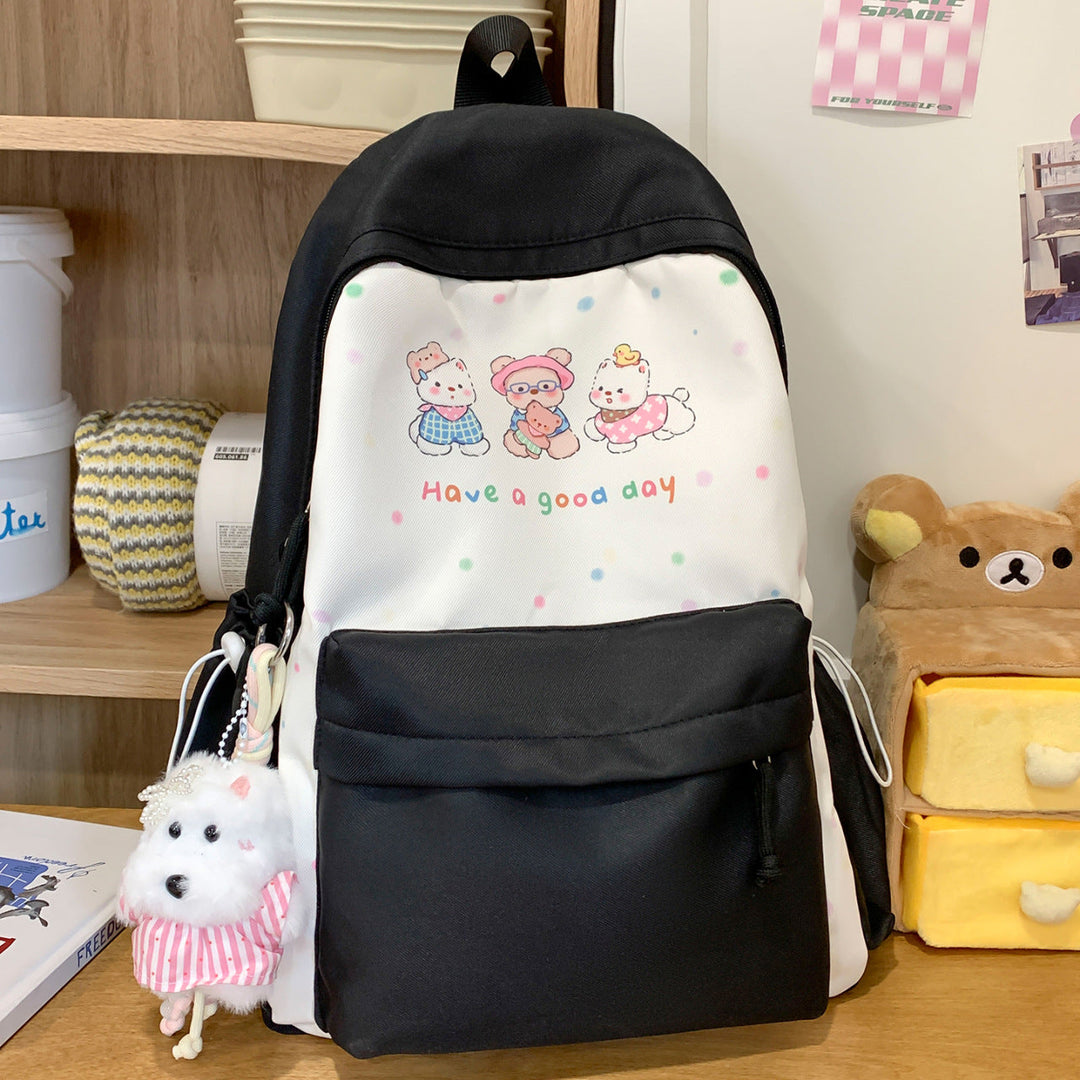 Sac à dos unisexe à imprimé personnage ludique 3