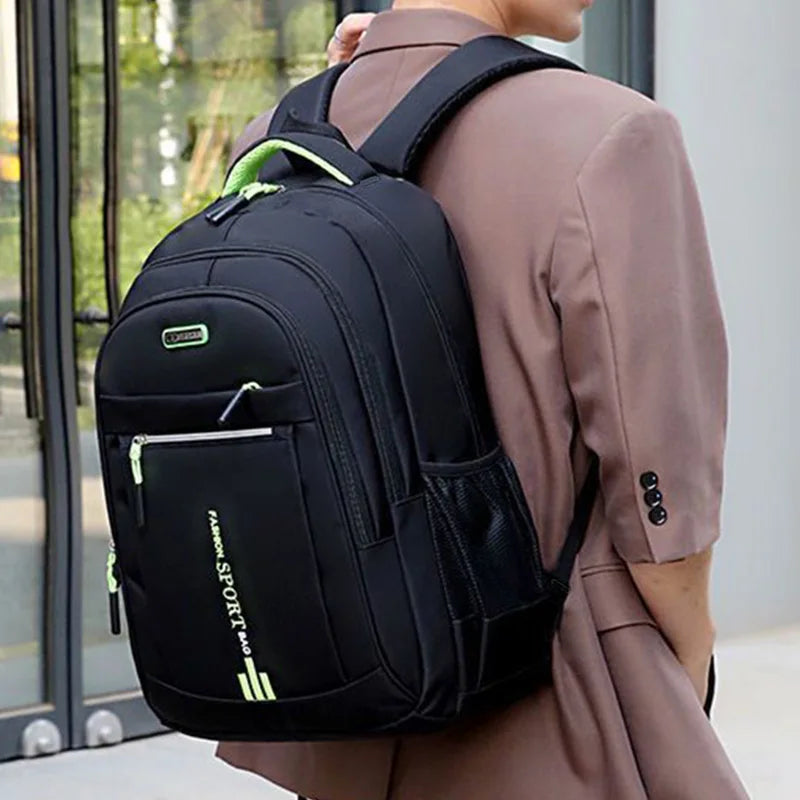 Sac à dos unisexe multi-compartiments pour ordinateur portable 4