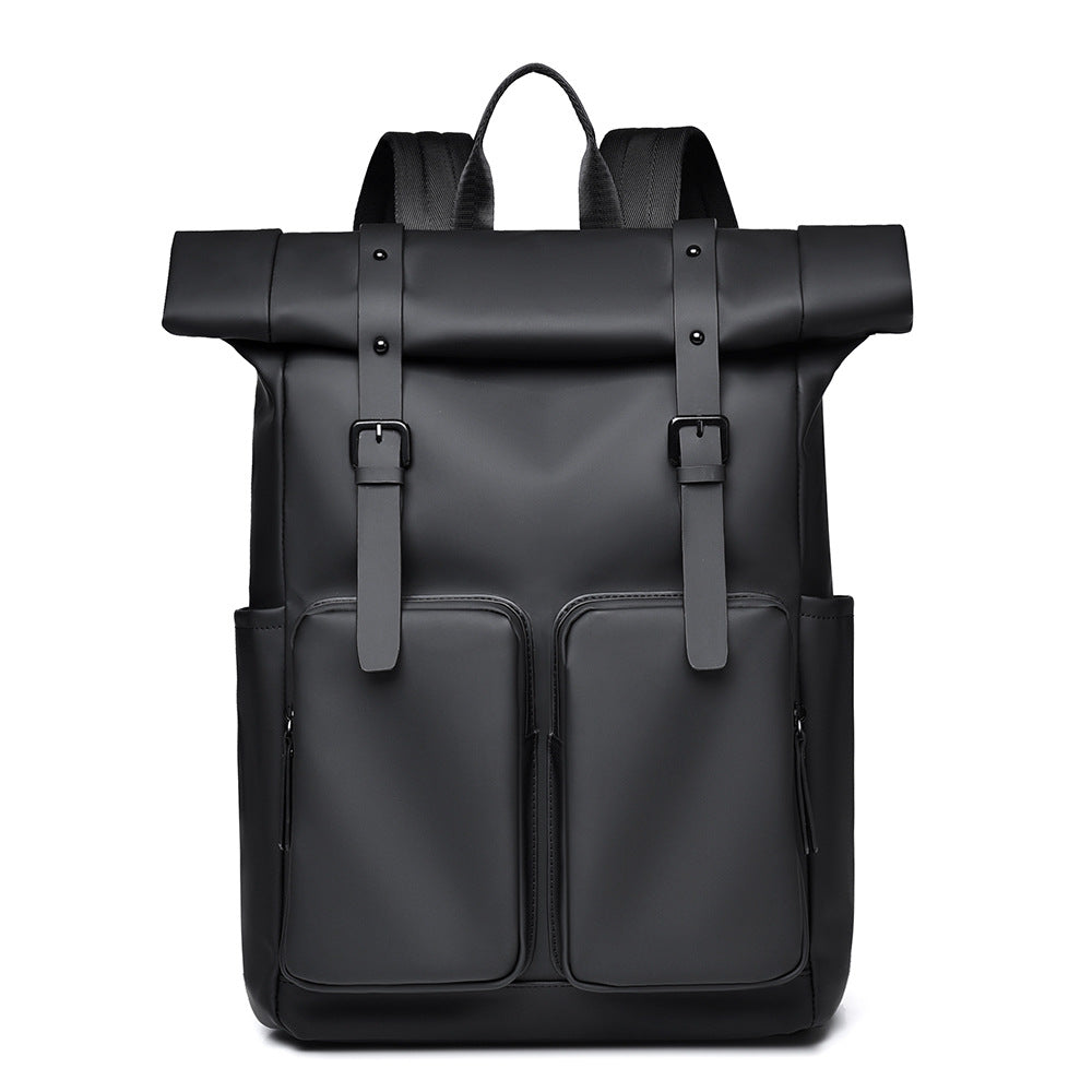 Sac à dos urbain Roll-Top imperméable pour homme 0