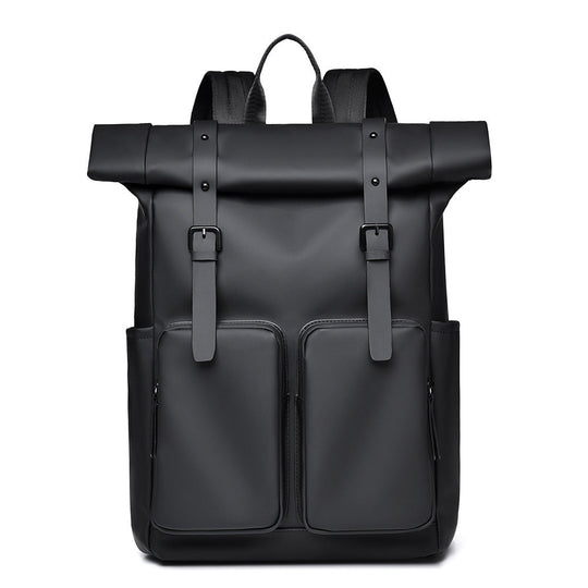 Sac à dos urbain Roll-Top imperméable pour homme 0