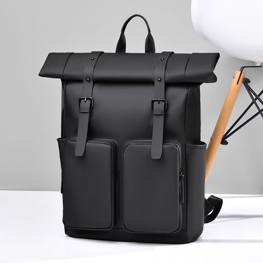 Sac à dos urbain Roll-Top imperméable pour homme 2