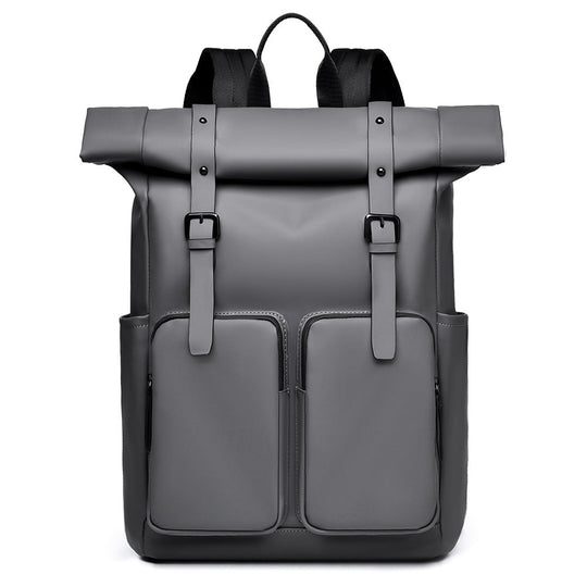 Sac à dos urbain Roll-Top imperméable pour homme 4