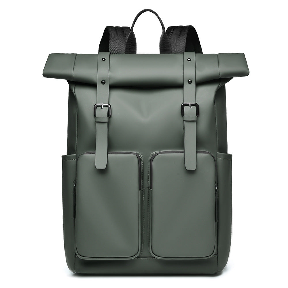 Sac à dos urbain Roll-Top imperméable pour homme 5