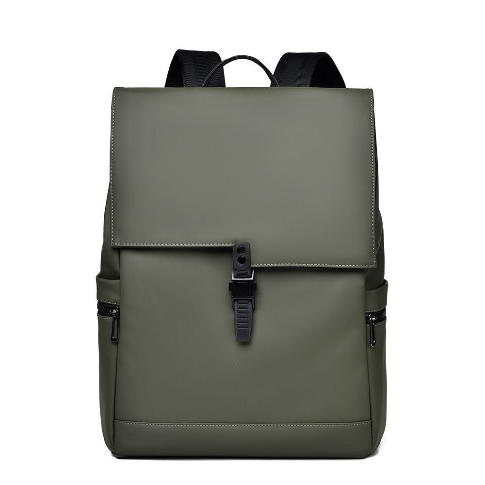 Sac à dos urbain à rabat avec rangement polyvalent pour homme et femme 0