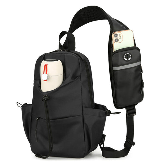 Sac à dos utilitaire compact à bandoulière pour homme 4