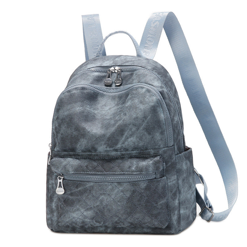 Sac à dos vintage matelassé pour femme style rétro 4