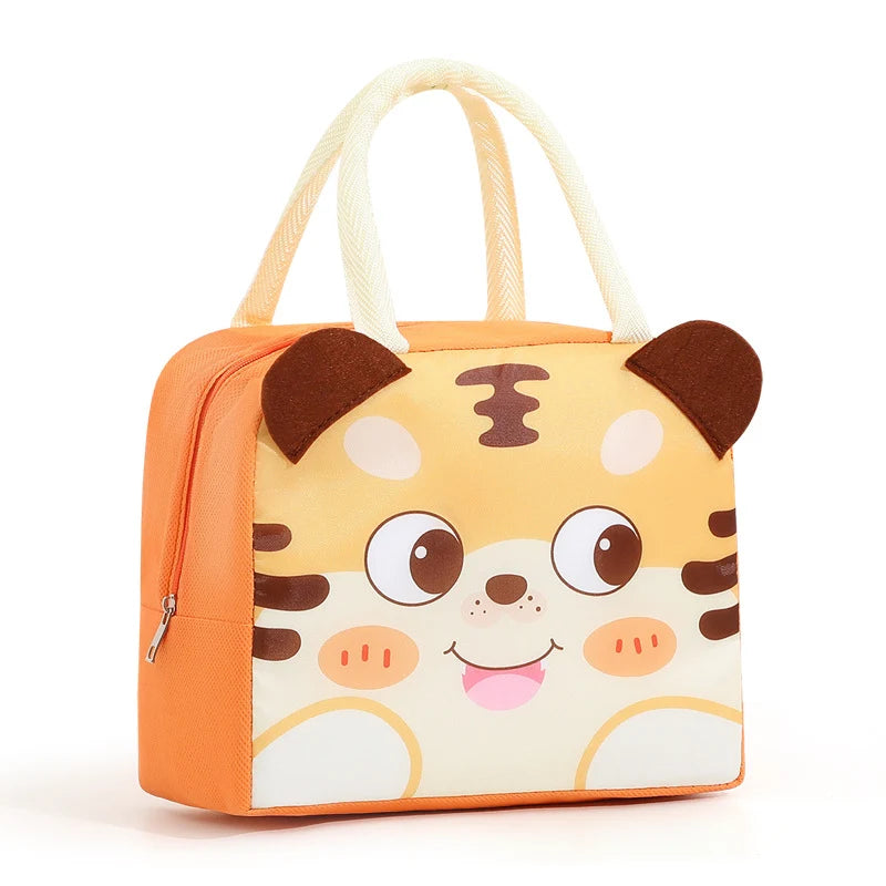 Sac à lunch enfant motif animal ludique 0