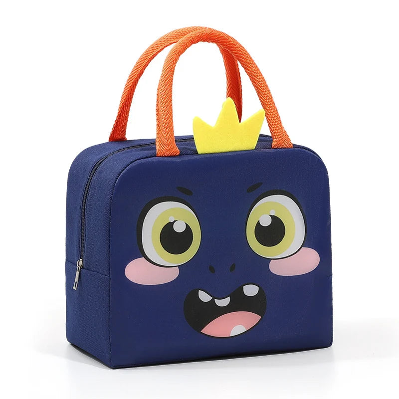 Sac à lunch enfant motif animal ludique 1