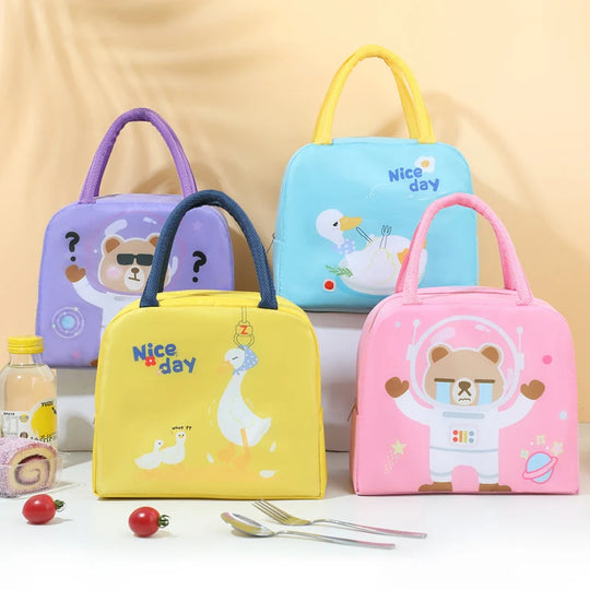 Sac à lunch enfant thème sirène ludique 1