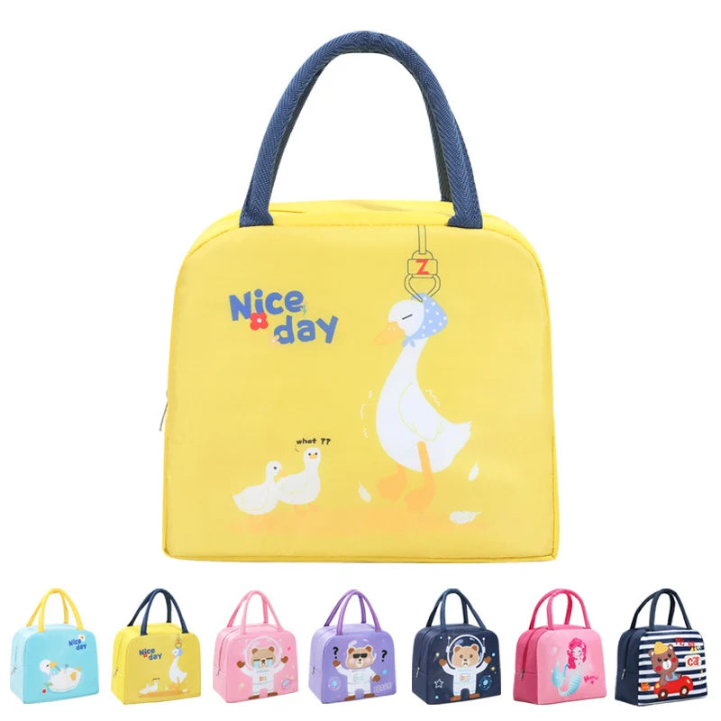 Sac à lunch enfant thème sirène ludique 4