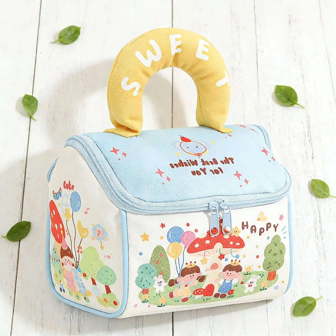 Sac à lunch isotherme enfant motif ludique 4