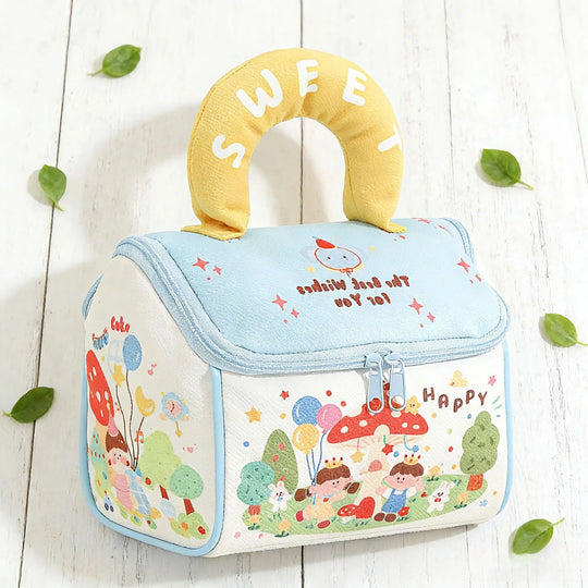 Sac à lunch isotherme enfant motif ludique 4