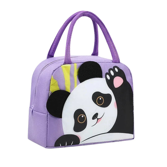Sac à lunch isotherme enfant motif panda ludique 0