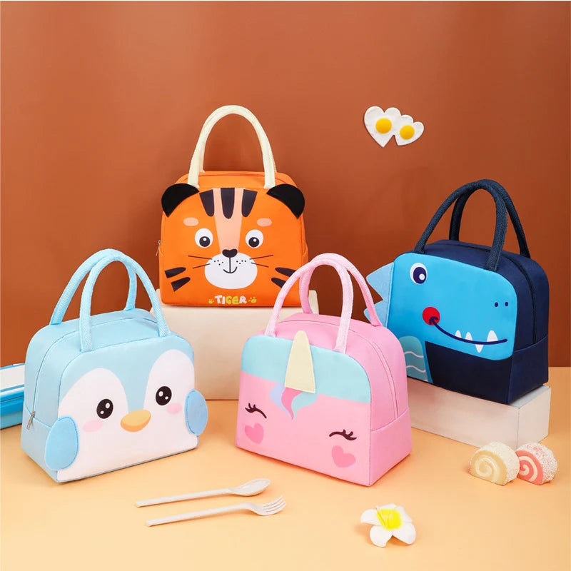 Sac à lunch isotherme enfant motif panda ludique 1