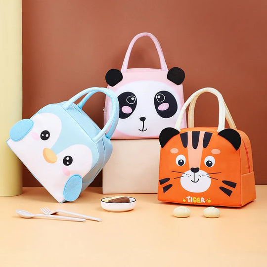 Sac à lunch isotherme enfant motif panda ludique 2