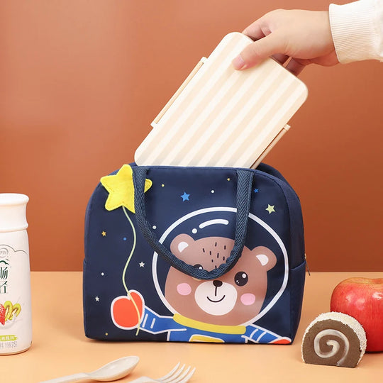 Sac à lunch isotherme enfant motif panda ludique 3