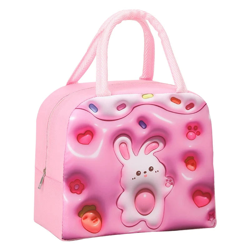 Sac à lunch isotherme enfant motif panda ludique 6