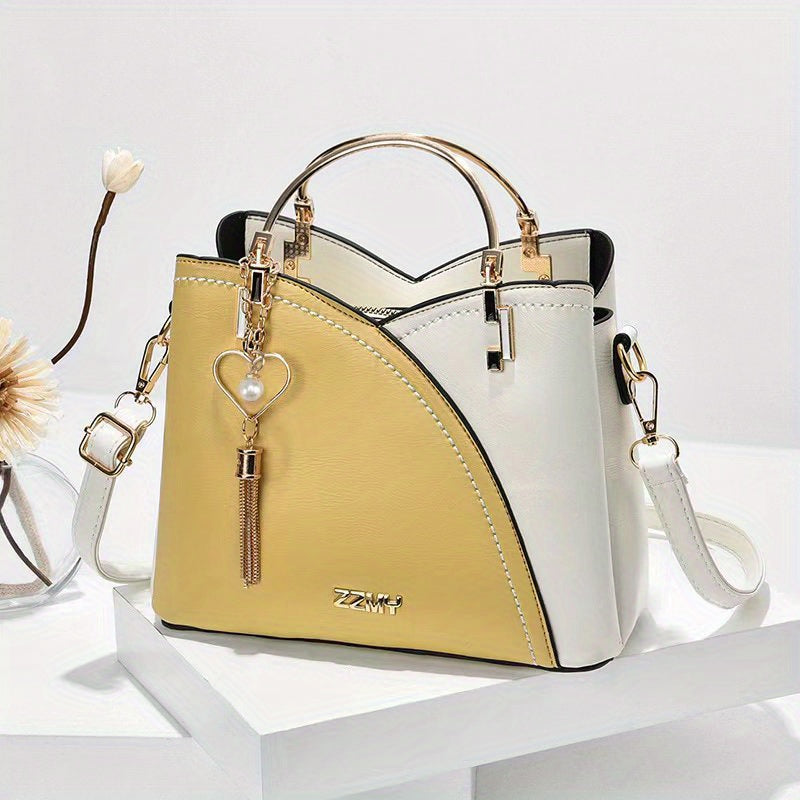 Sac à main femme Coloré avec Glands et Intérieur Spacieux 4