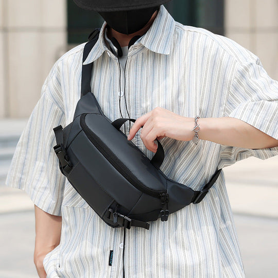 Sac bandoulière imperméable unisexe design moderne 1