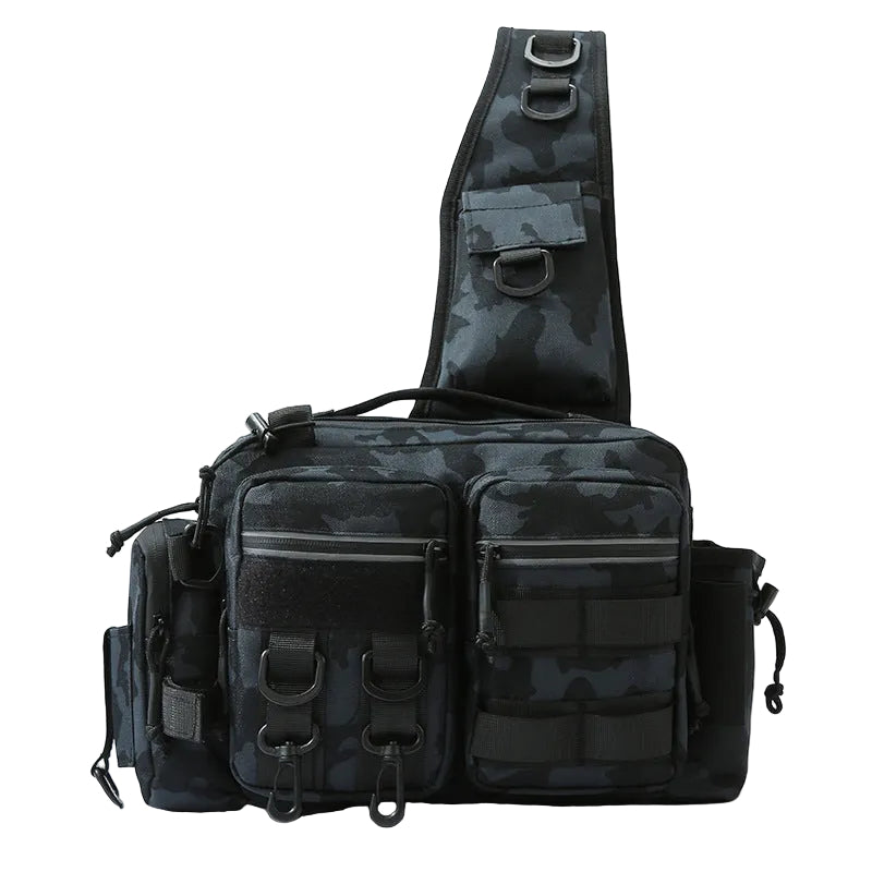 Sac bandoulière multifonction pour homme style tactique 0