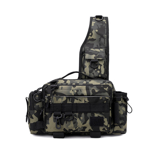 Sac bandoulière multifonction pour homme style tactique 13