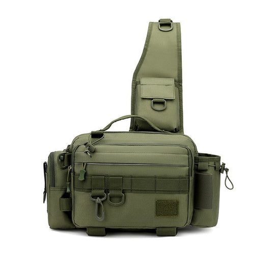 Sac bandoulière multifonction pour homme style tactique 16