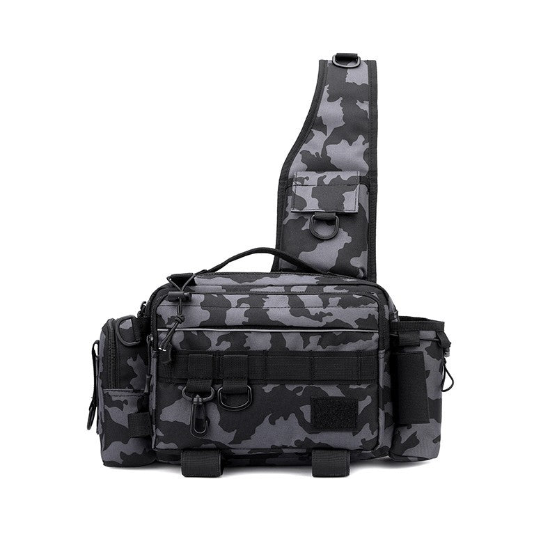 Sac bandoulière multifonction pour homme style tactique 4