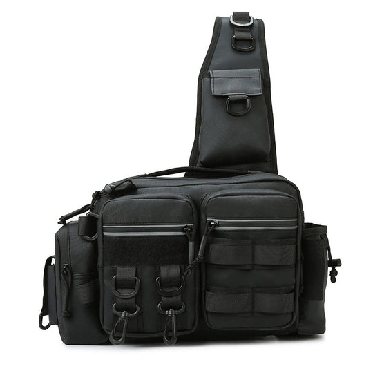 Sac bandoulière multifonction pour homme style tactique 6