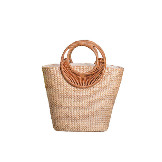 Sac de Plage Femme Artisanal avec Ansages Tressées 0