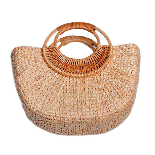 Sac de Plage Femme Artisanal avec Ansages Tressées 5