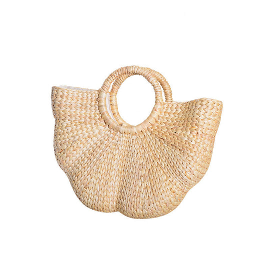Sac de Plage Femme Artisanal avec Ansages Tressées 6