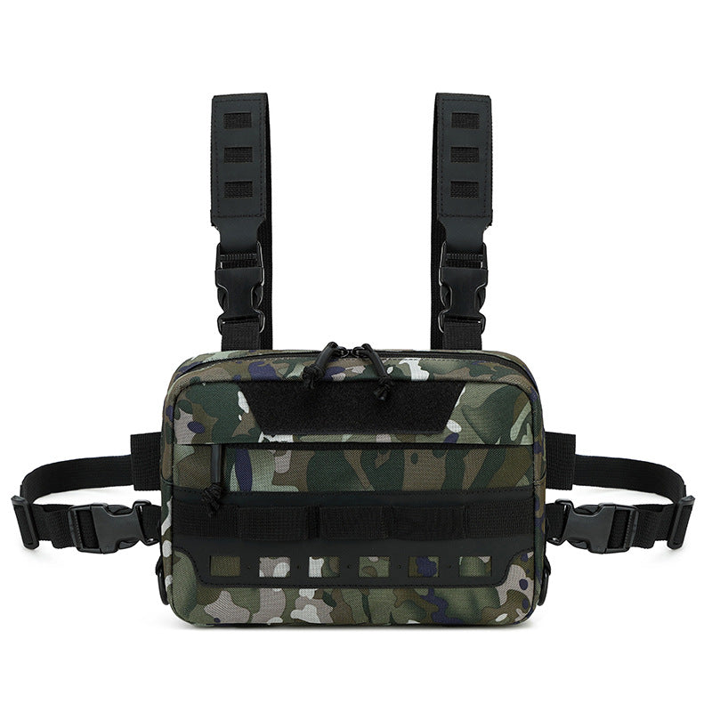 Sac de Poitrine Multifonctionnel pour Homme Style Tactique 3