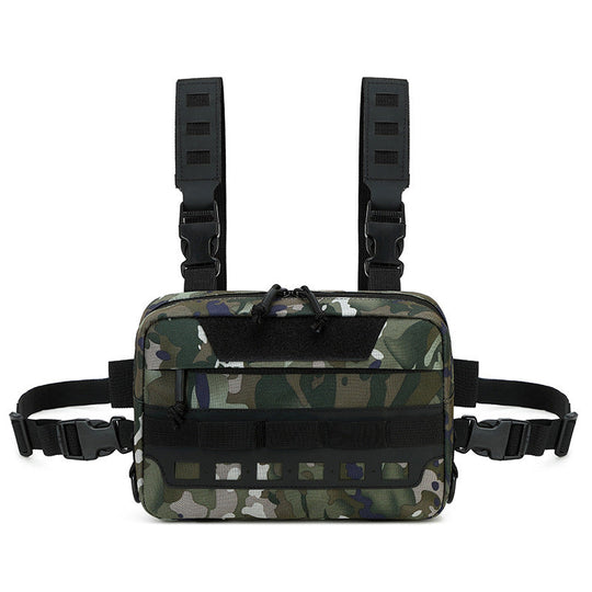 Sac de Poitrine Multifonctionnel pour Homme Style Tactique 3