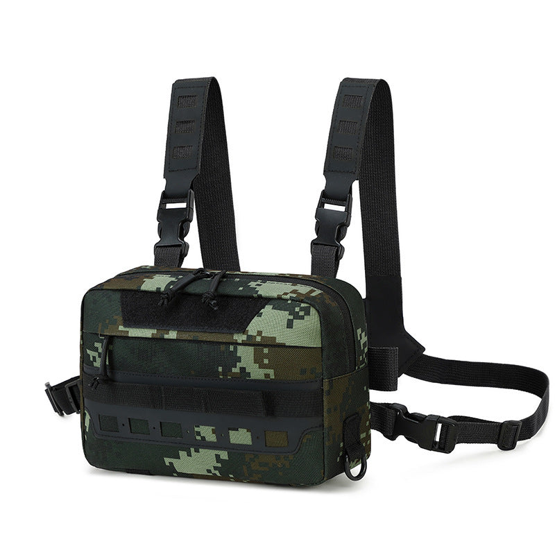 Sac de Poitrine Multifonctionnel pour Homme Style Tactique 9