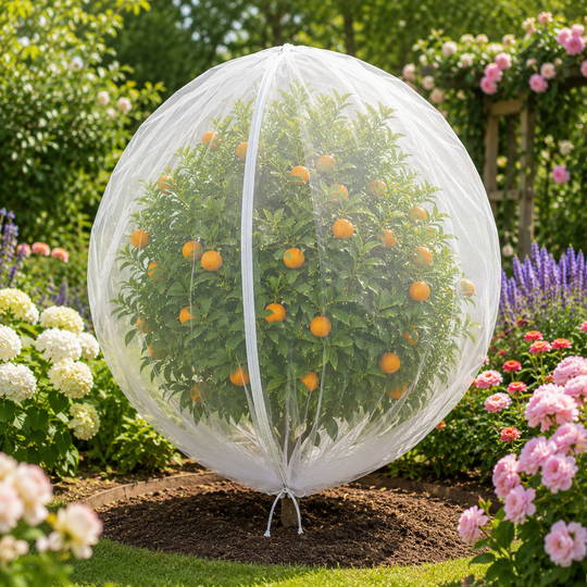 Sac de Protection pour Fruits avec Cordon Ajustable 0
