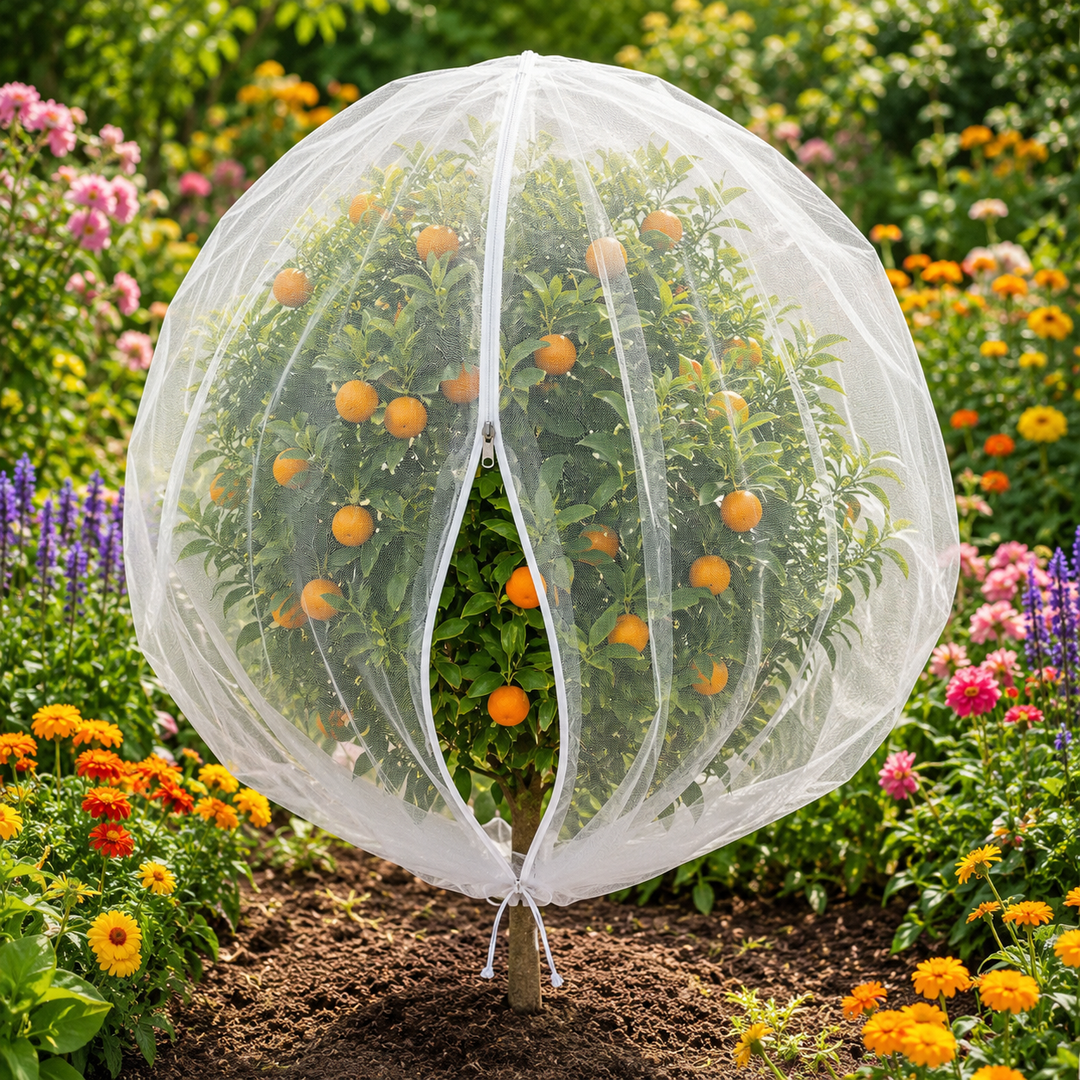 Sac de Protection pour Fruits avec Cordon Ajustable 4