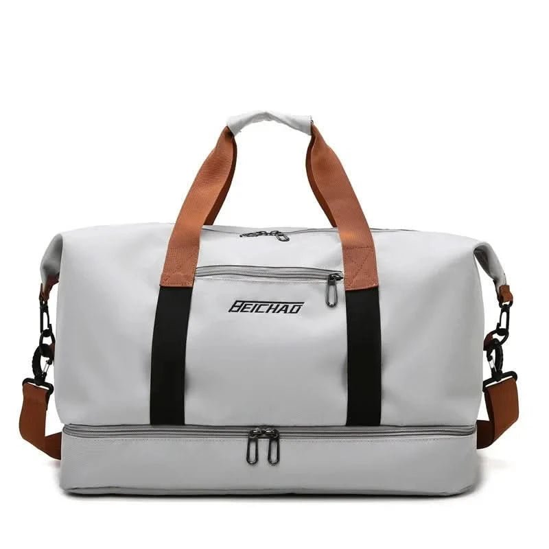 Sac de Sport Femme Portable avec Compartiment à Chaussures et Design Compact 5