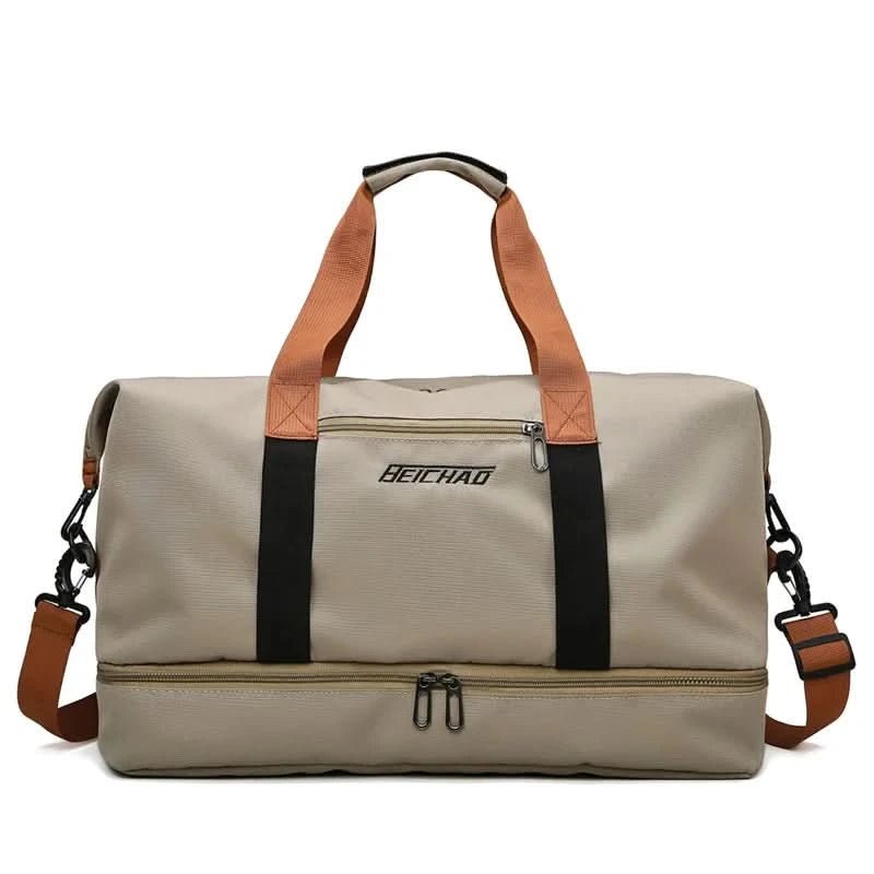 Sac de Sport Femme Portable avec Compartiment à Chaussures et Design Compact 6