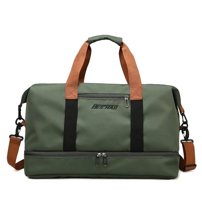 Sac de Sport Femme Portable avec Compartiment à Chaussures et Design Compact 7