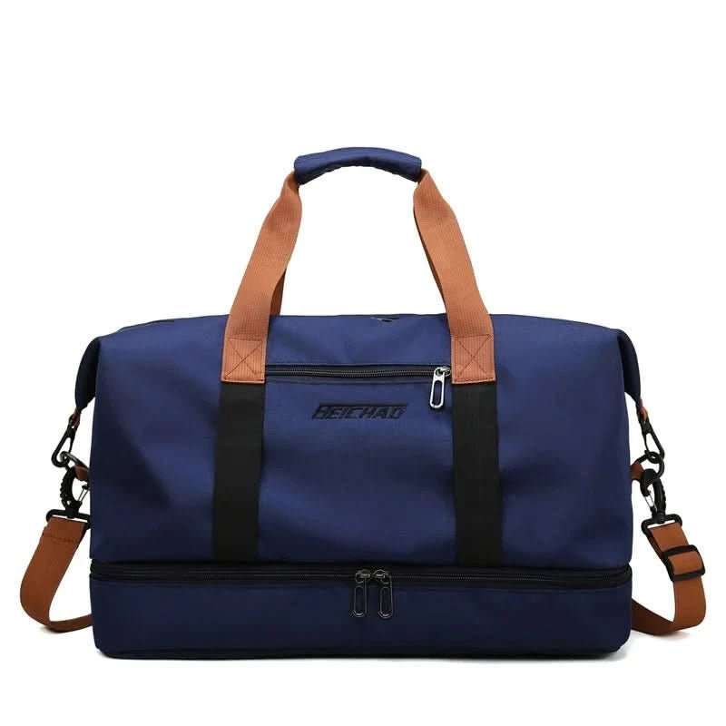 Sac de Sport Femme Portable avec Compartiment à Chaussures et Design Compact 9