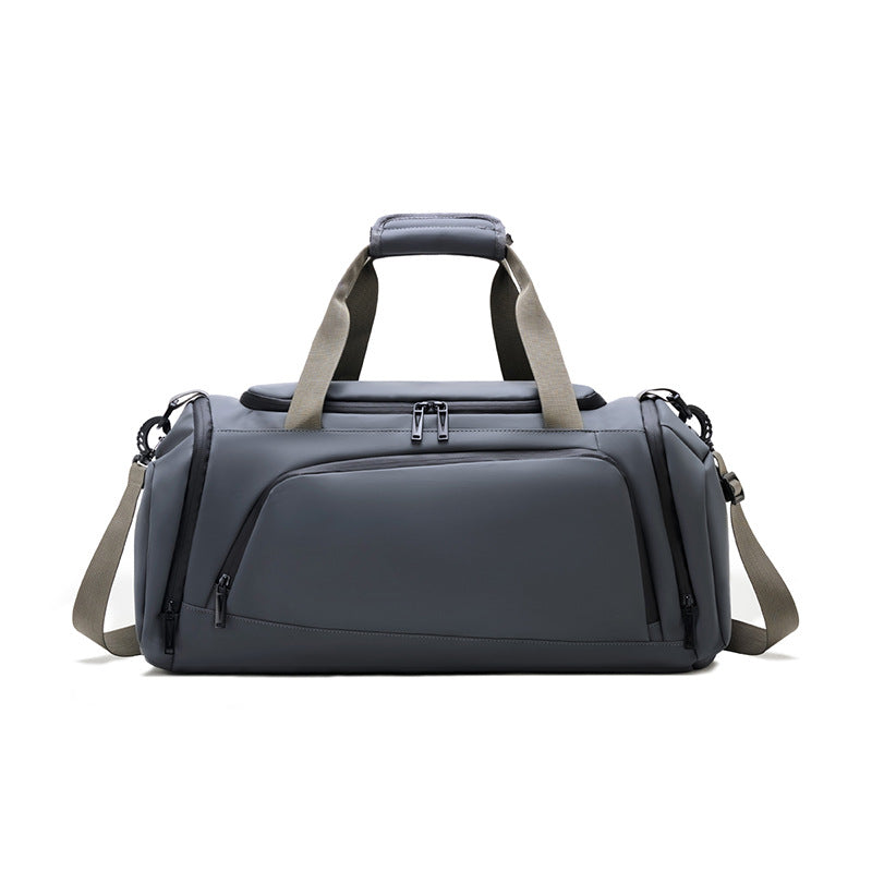 Sac de Sport Homme Fonctionnel avec Compartiment Spacieux et Poches Zippées 0