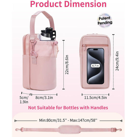Sac de Transport Isotherme pour Bouteille d'Eau Compact et Pratique 5