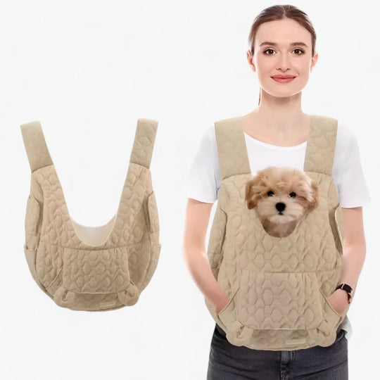Sac de Transport pour Chat et Chien Pratique avec Bandoulière Réglable et Inserts en Mesh 7