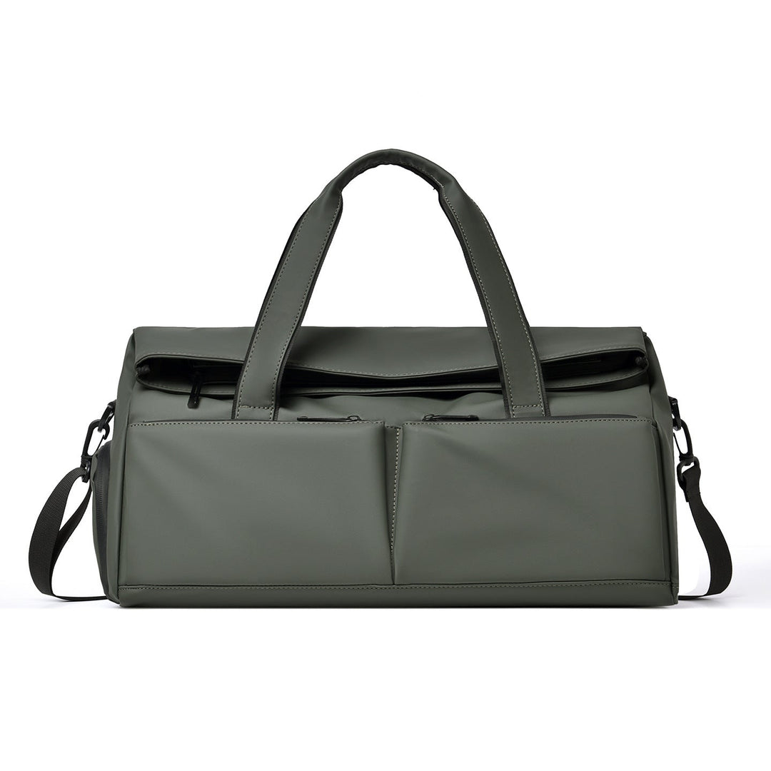 Sac de Voyage Homme Fonctionnel avec Compartiments Multiples et Bandoulière Amovible 5