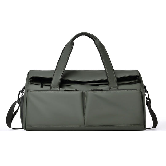 Sac de Voyage Homme Fonctionnel avec Compartiments Multiples et Bandoulière Amovible 5