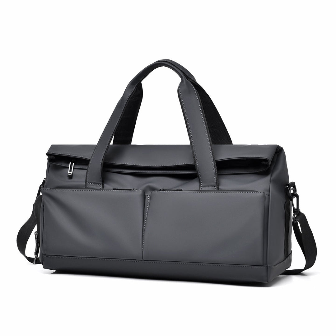 Sac de Voyage Homme Fonctionnel avec Compartiments Multiples et Bandoulière Amovible 6