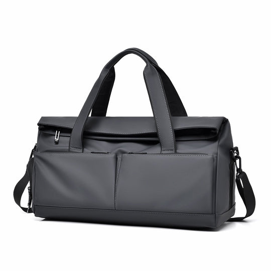 Sac de Voyage Homme Fonctionnel avec Compartiments Multiples et Bandoulière Amovible 6
