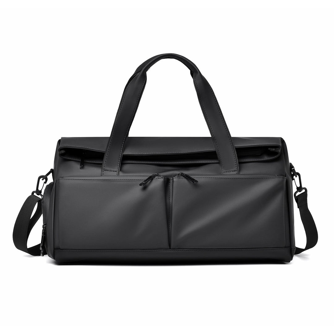 Sac de Voyage Homme Fonctionnel avec Compartiments Multiples et Bandoulière Amovible 8