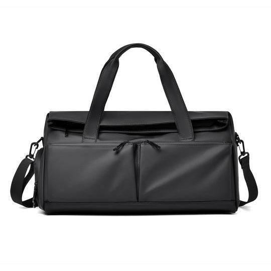 Sac de Voyage Homme Fonctionnel avec Compartiments Multiples et Bandoulière Amovible 8